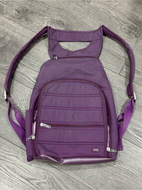 LUG multi pocketed back pack or hand bag